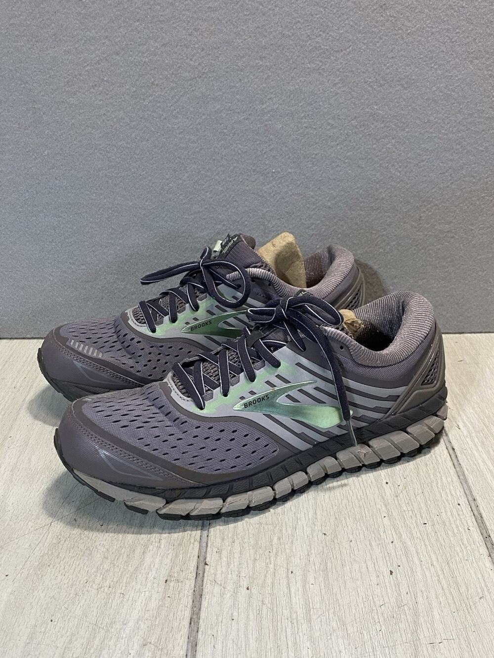 Brooks Running Shoes Womens 11 Ariel 18 Athletics Sneakers 1202711B019 Grey